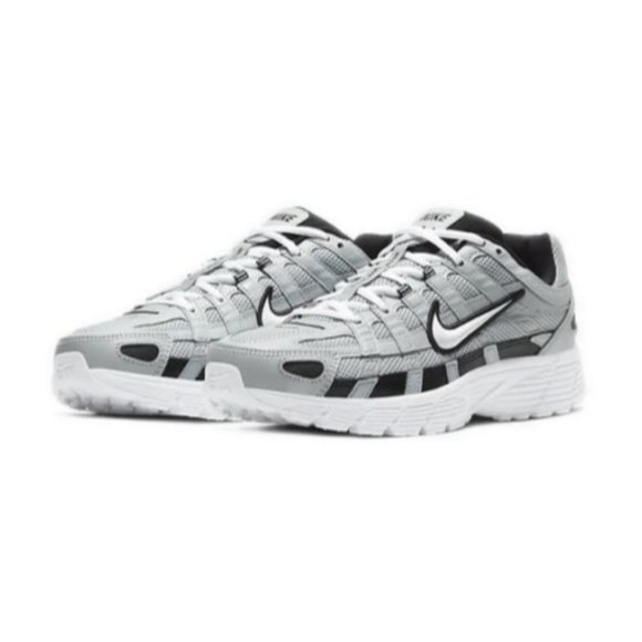 Nike P-6000 Low Mens Athletic Running Shoes Gray White CD6404-006 NEW Multi Sz - Picture 5 of 7